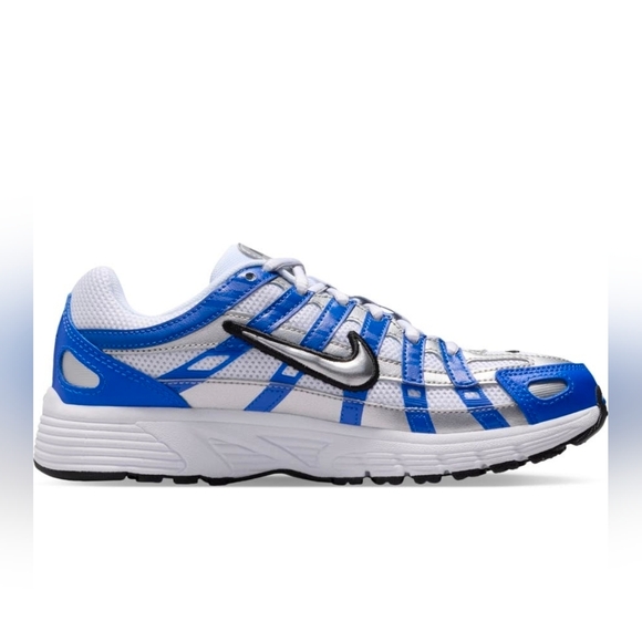Nike Other - Nike P-6000 Running Shoes Sneaker Metallic Blue/Silver Kid Youth Size 4.5M NIB